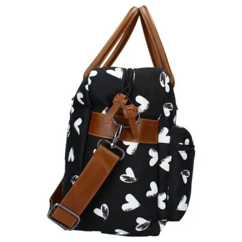 KIDZROOM Previjalna torba Care Vienna Black&White 
