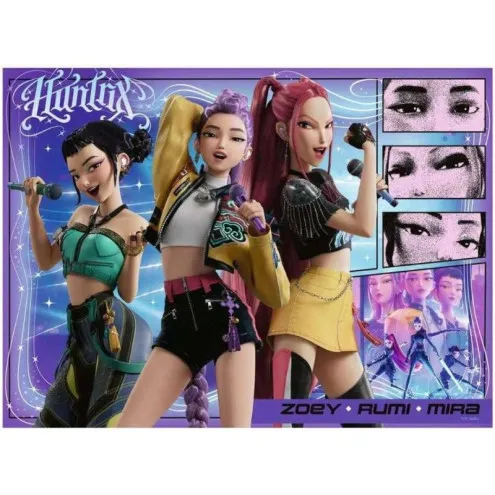 Ravensburger sestavljanka 100 kosov K-Pop Demon Hunters 6+