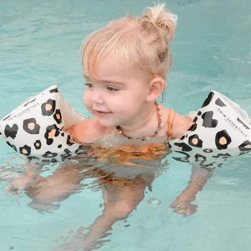 SWIM ESSENTIALS Rokavčki Panther Beige 0-2 let